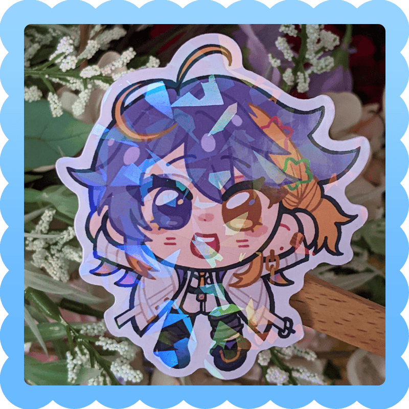 Image of aster arcadia ❄️ waterproof vinyl sticker