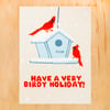 Birdy Holiday Greeting Card