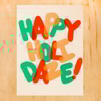 Happy Holidaze Greeting Card
