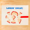 Lookin' Sharp Pencil Greeting Card