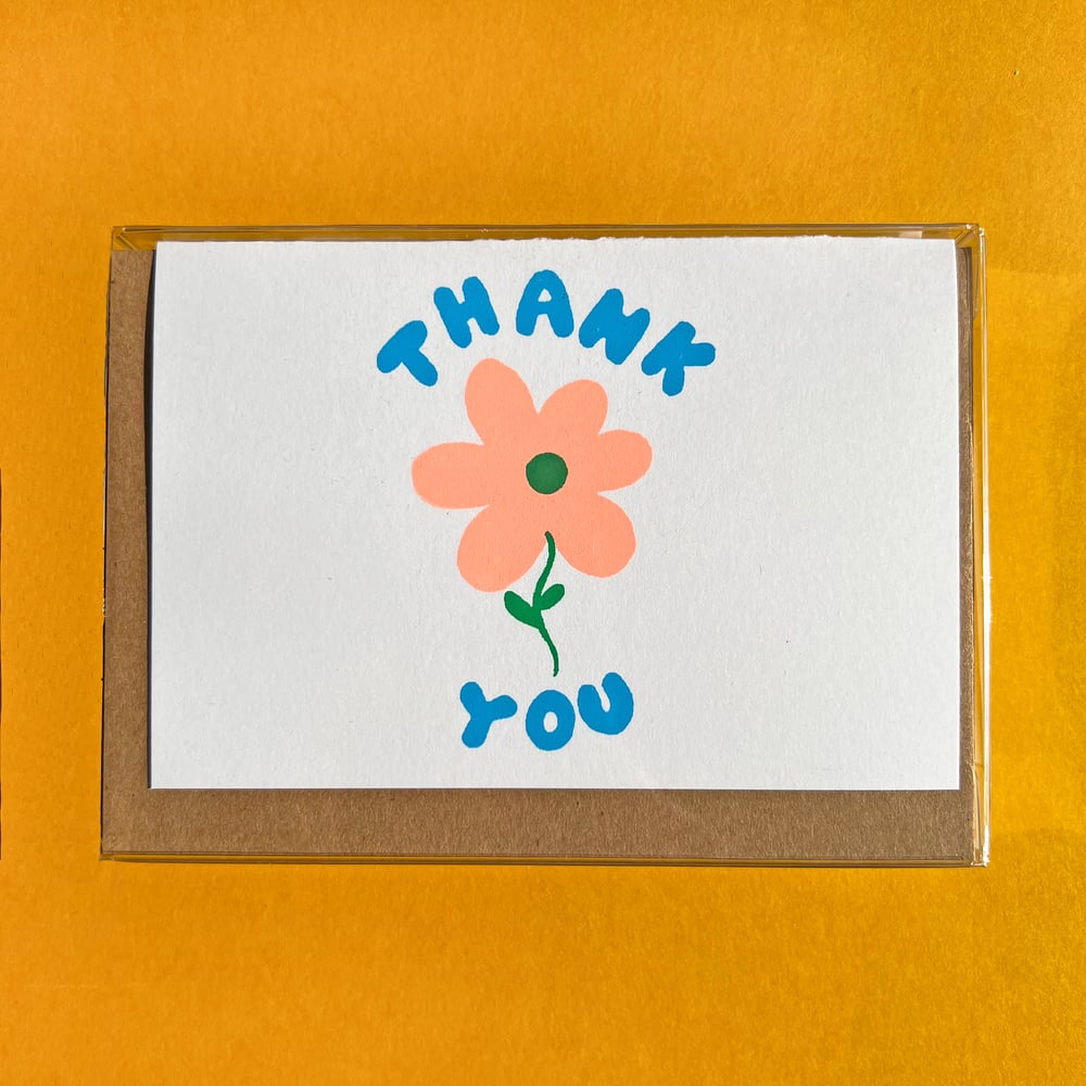 Thank You Flower Notecards Set of 6