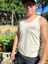 Unisex Cream Tank Top