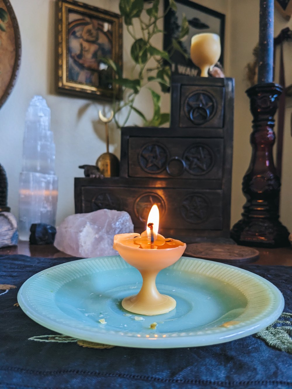 Image of Tiny Chalice Candle 