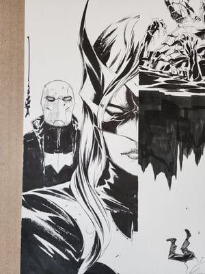 Batman Eternal #15 Original Cover Oversized