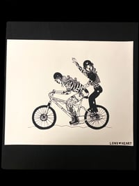 Image 2 of Goblins Love Bikes! Print