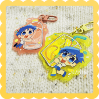 Image 1 of iida brothers✨ frosted acrylic charm