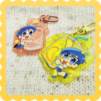 Image 1 of iida brothers✨ frosted acrylic charm 