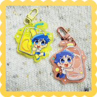 Image 2 of iida brothers✨ frosted acrylic charm 