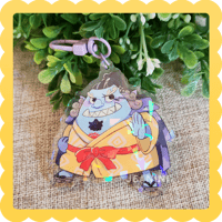 Image 1 of jimbei ✨ holographic acrylic charm