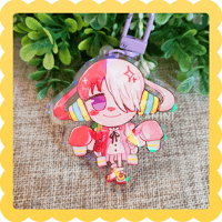 Image 1 of uta ✨ holographic acrylic charm