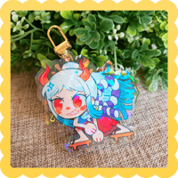 Image 1 of yamato ✨ holographic acrylic charm