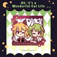 Vocaloid - Ah It's a Wonderful Cat Life Enamel Pin