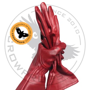 Image of Royal Guard Combo (Suede Booties and Leather Gloves)
