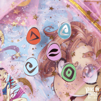 W I T C H enamel pins: Powers of Kandrakar