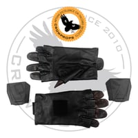 Image 4 of Boba Fett Gloves with Rubber Hand Plates (from Book of Boba Fett)