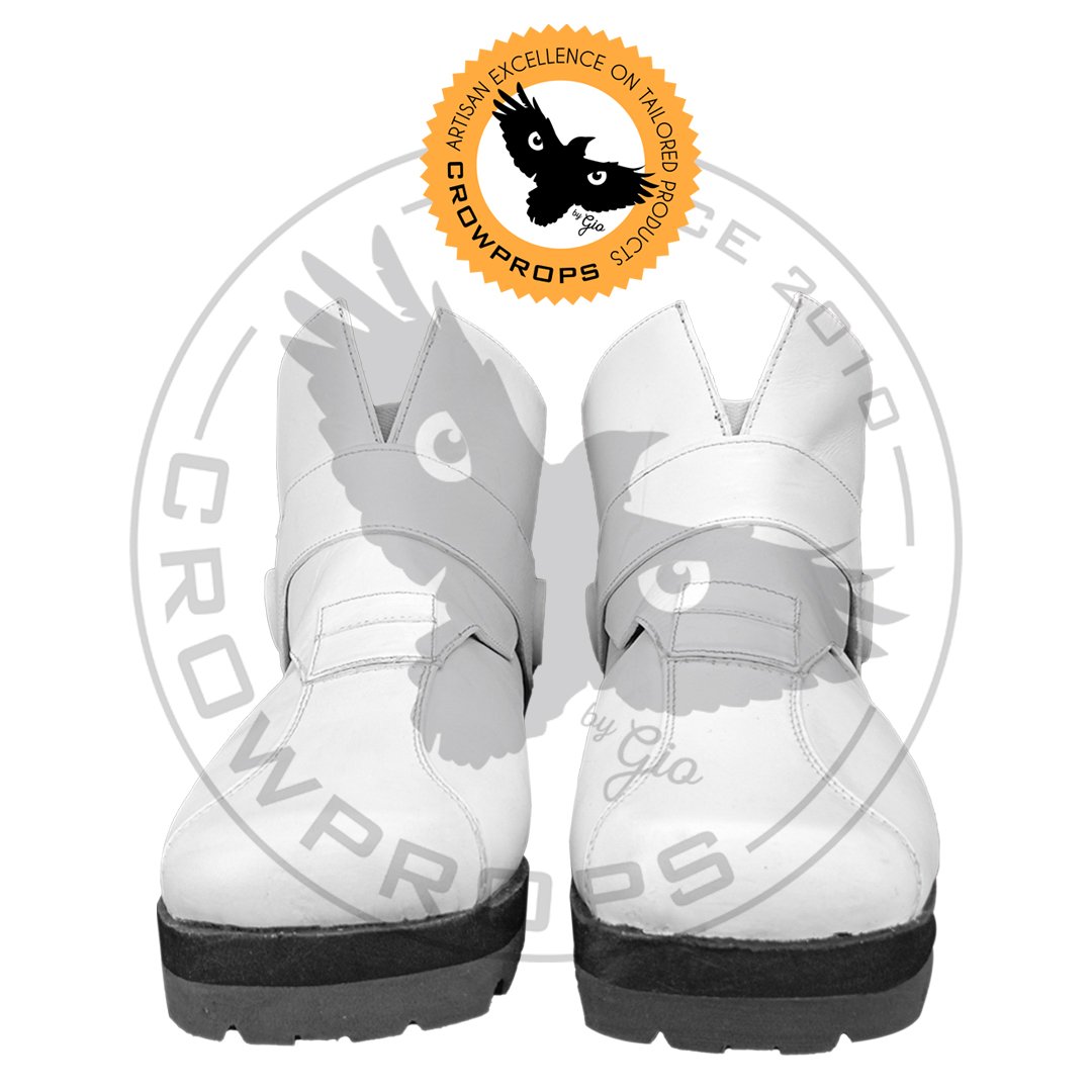 Image of Videogame Republic Command Short Boots (White/Red/Black)