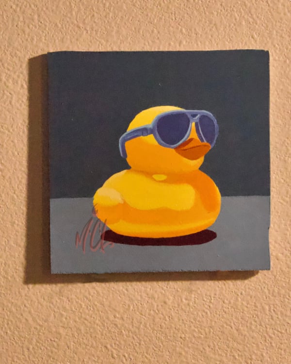 Image of Rubber Duck (Blue Glasses)