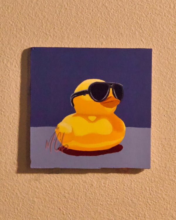 Image of Rubber Duck (Black Glasses)