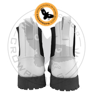Image of Tanker Orca White Short Boots