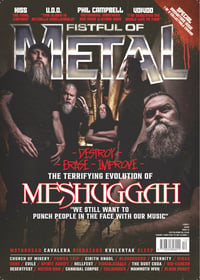 Image 1 of FISTFUL OF METAL ISSUE 12: MESHUGGAH 