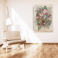 Image 1 of 'Intuitive Blooms' original acrylic on canvas