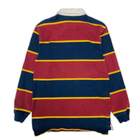 Image 2 of Vintage LL Bean Rugby Shirt - Red 