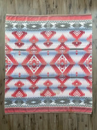 Image 2 of 50s NATIVE AMERICAN BEACON STYLE CAMP BLANKET (1)