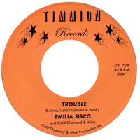 Image 1 of Emilia Sisco - Trouble b/w It'll Get Better