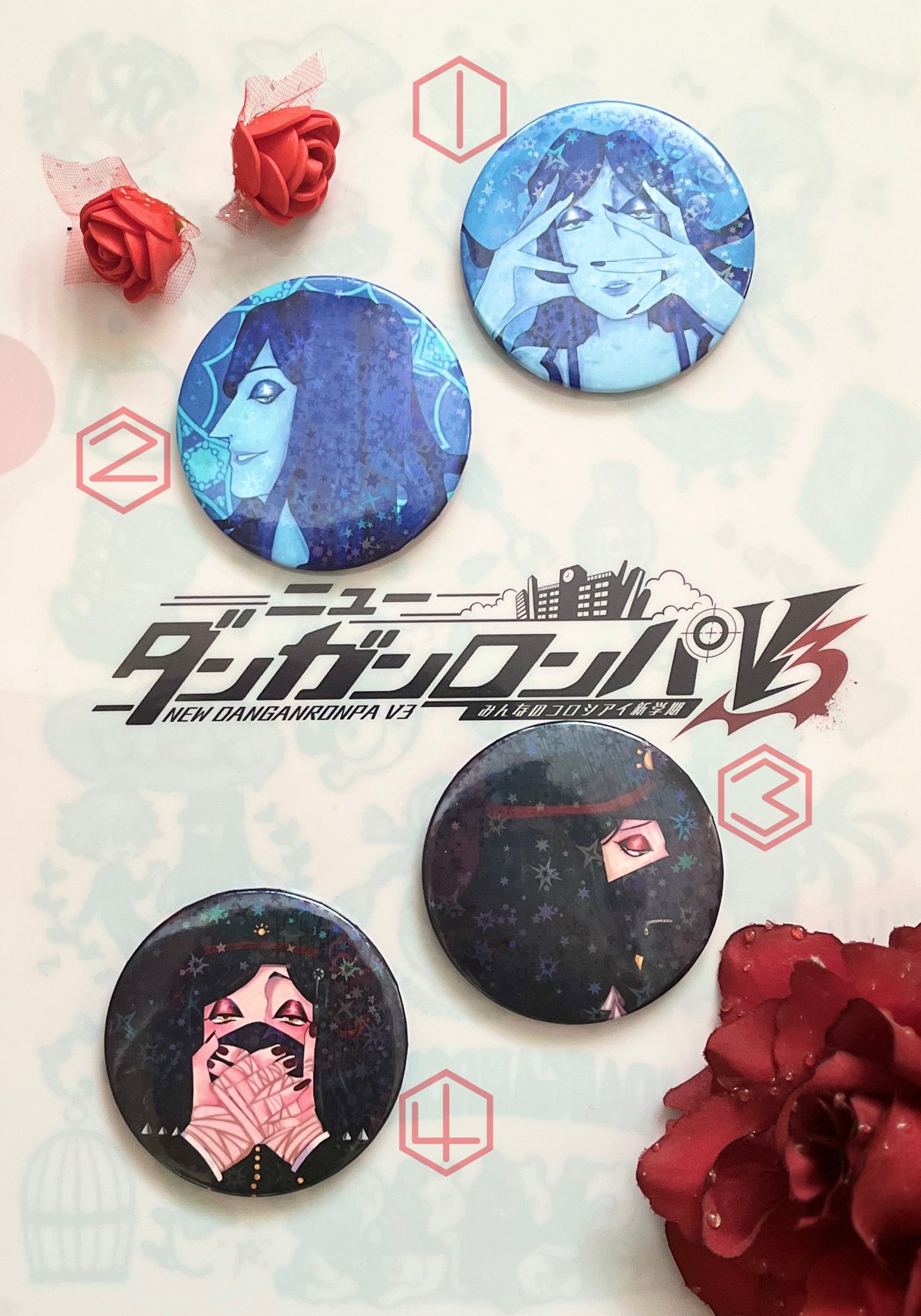 Image of Korekiyo Shinguuji | Danganronpa V3 | Button Badges