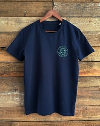 Image 1 of 1965 Distressed Logo T Shirt Navy