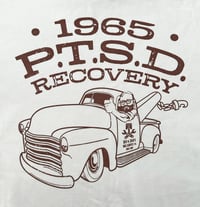 Image 3 of 1965 PTSD Recovery T shirt Off White