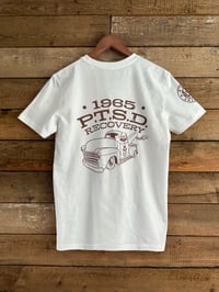 Image 1 of 1965 PTSD Recovery T shirt Off White