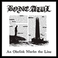 Bone Awl - An Obelisk Marks the Line CD