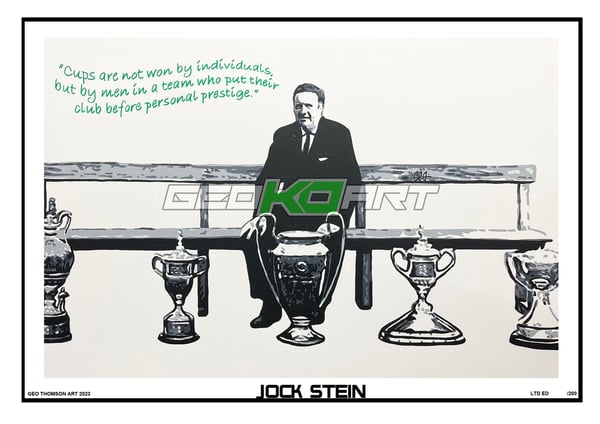 Image of JOCK STEIN QUOTE CELTIC FC