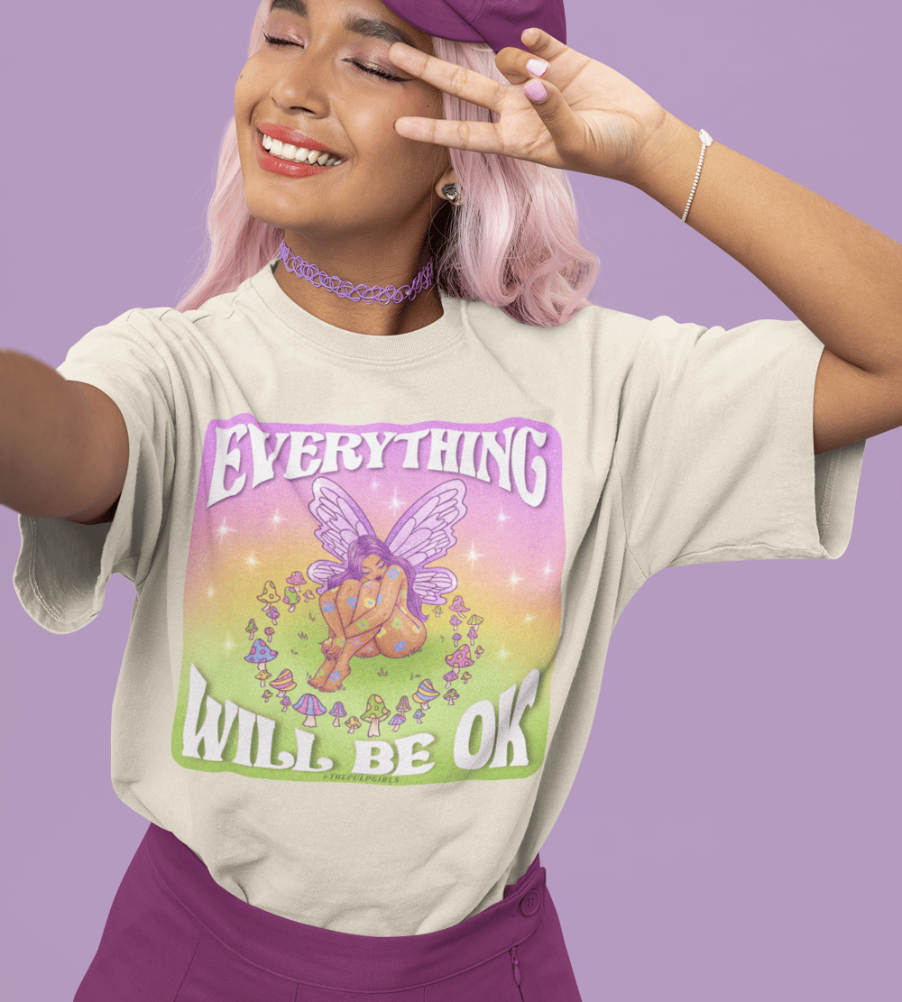 Image of EVERYTHING WILL BE OK FAIRY TEE