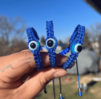 Image 1 of Big Evil Eye Bracelet 