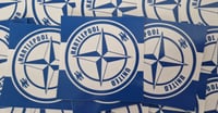 Image 2 of Pack of 25 7x7cm Hartlepool United Football/Ultras Stickers.