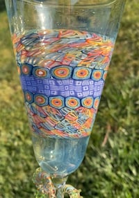 Image of Murrine knot stem goblet