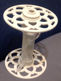 Electric Eel Wheel  6.0 -  Bobbins - 3D Printed - White