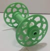 Electric Eel Wheel  6.0 -  Bobbins - 3D Printed - Green