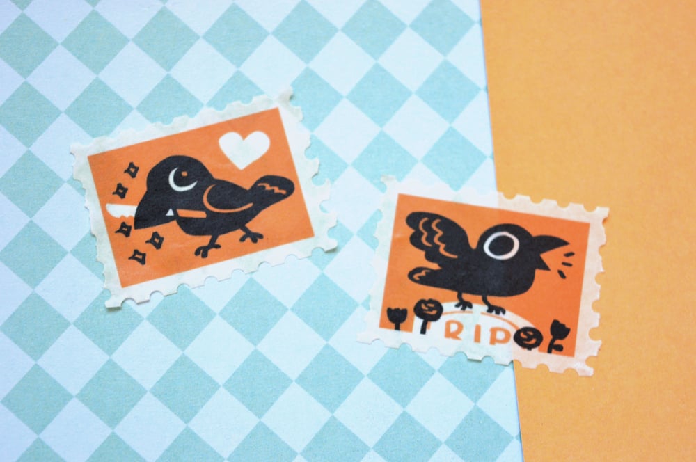 Image of Corvid Stamp Washi Tape