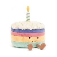 Image 1 of Amuseable Rainbow Birthday Cake large 