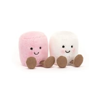 Image 1 of Amuseable Pink And White Marshmallows
