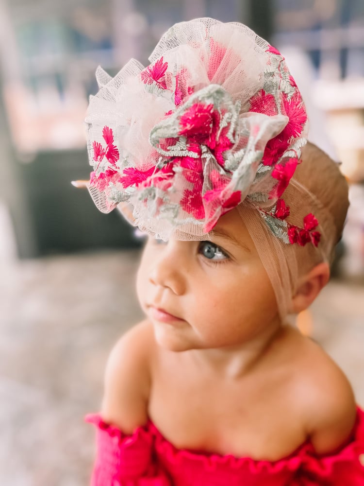 Image of Floral Mesh