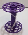 Electric Eel Wheel  6.0 -  Bobbins - 3D Printed - Purple