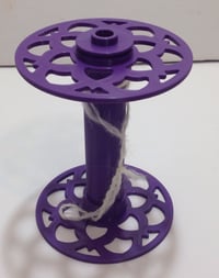 Image 1 of Electric Eel Wheel  6.0 -  Bobbins - 3D Printed - Purple
