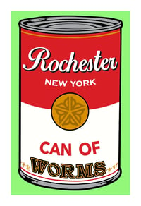 Image 2 of 11x14" Can of Worms Print