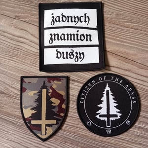 Image of OWLS WOODS GRAVES - CAMO OFFICIAL PATCH