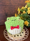 Custom Crochet Frog