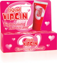 Image 1 of Liquid Virgin 1 Oz Bottle Hang Tab Box - Strawberry Scented